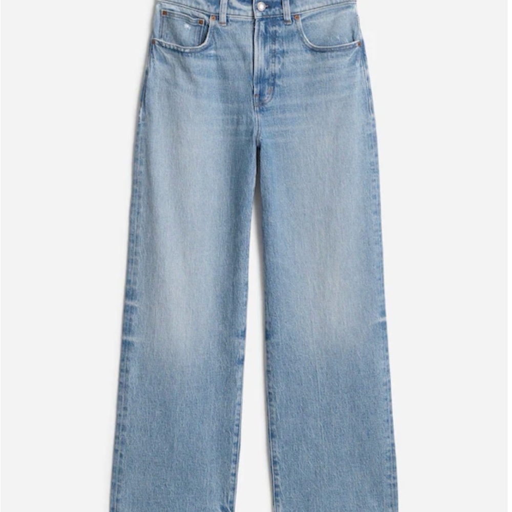 Madewell Perfect Vintage Wide Leg Crop Jeans
